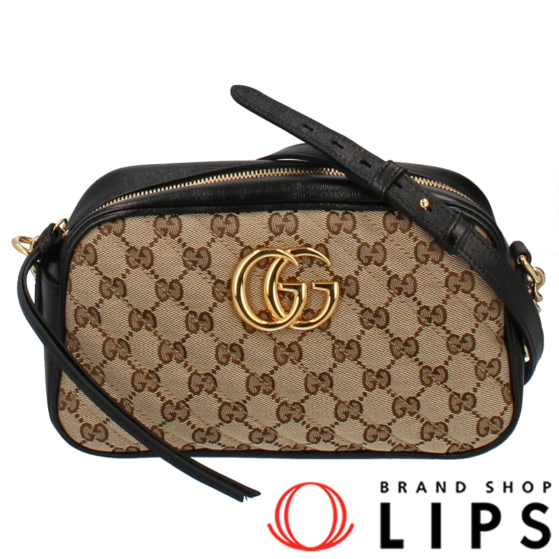 GGマーモント キルティング スモール ショルダーバッグ