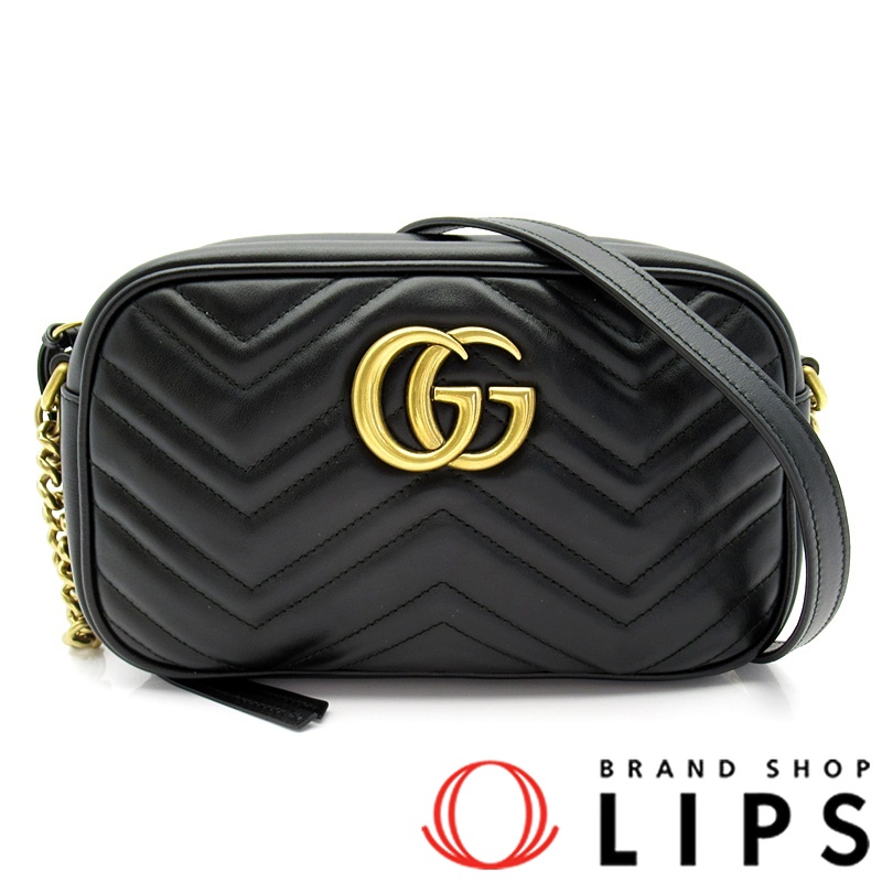 GGマーモント キルティング ショルダーバッグ