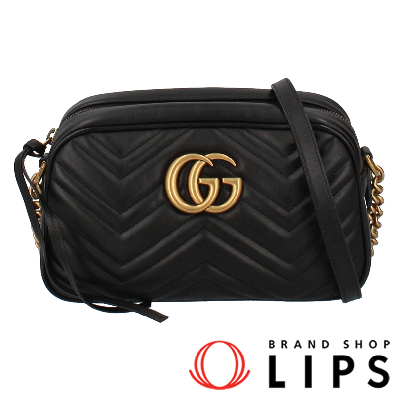 GGマーモント キルティング ショルダーバッグ