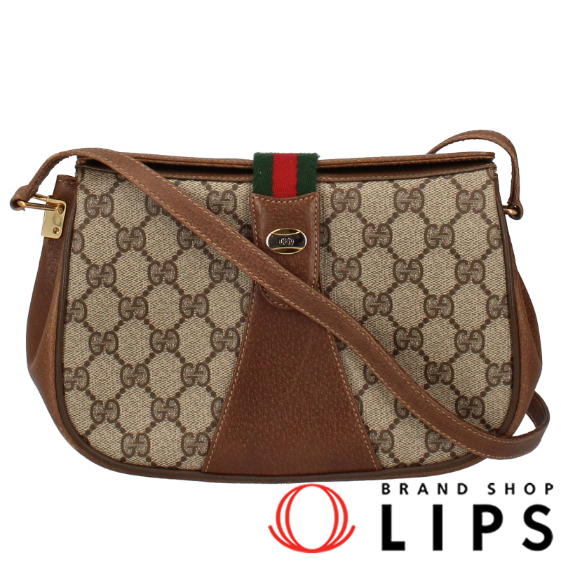 オールドグッチ シェリーラインショルダーバッグ