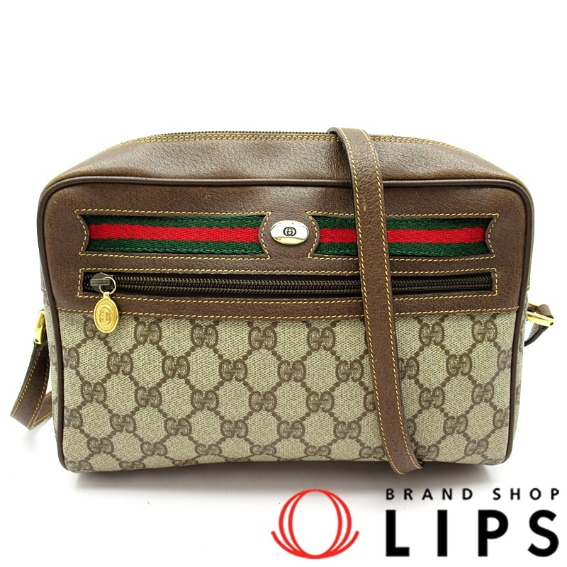 オールドグッチ シェリーライン ショルダーバッグ