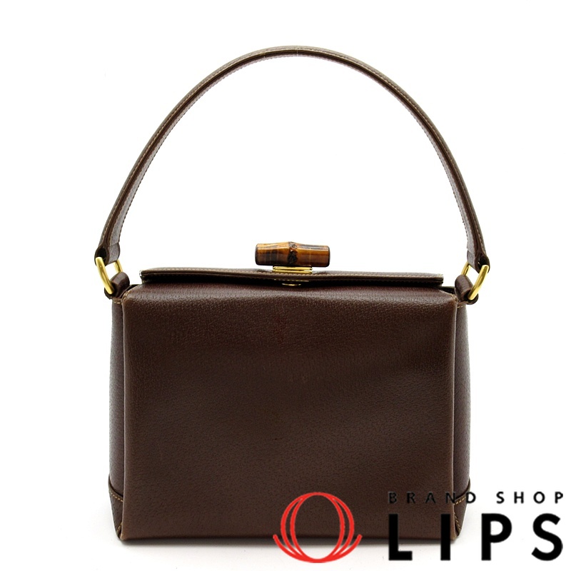 オールドグッチ バンブー ターンロック ハンドバッグ