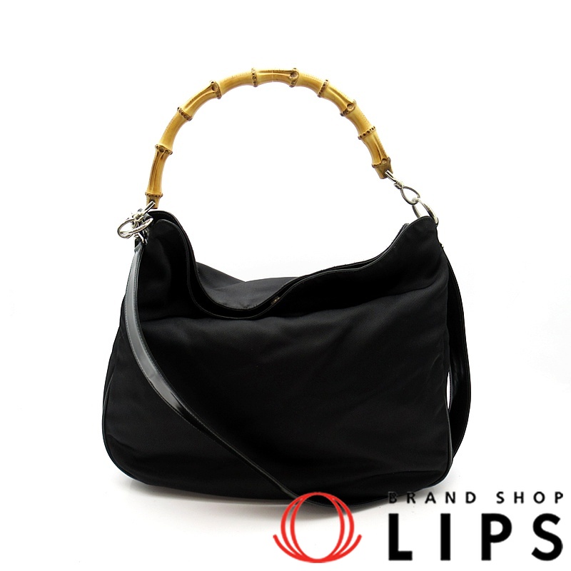 バンブー 2WAYハンドバッグ