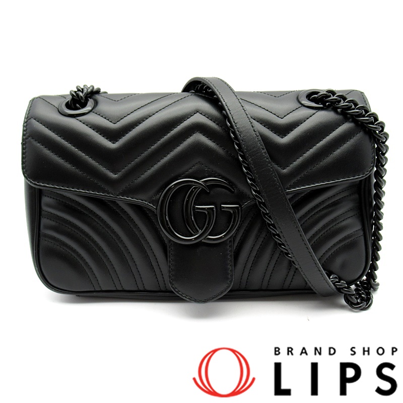 GGマーモント キルティング ショルダーバッグ