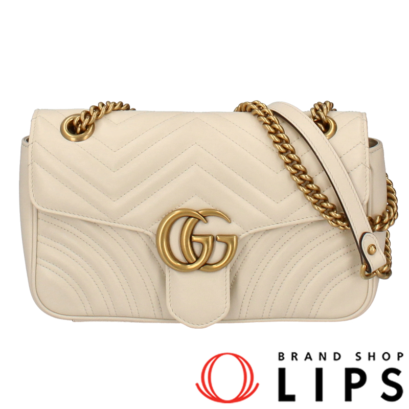 GGマーモント キルティング ショルダーバッグ