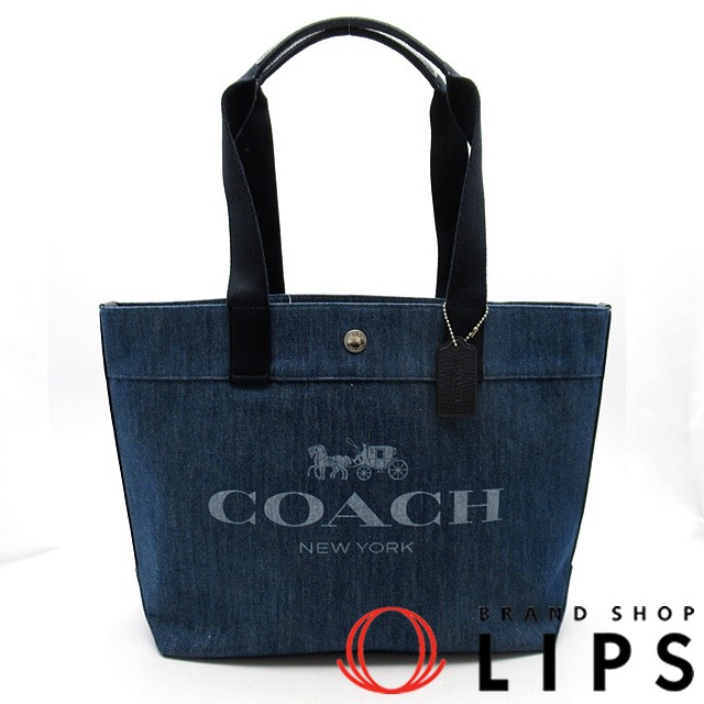 デニムキャンバストート