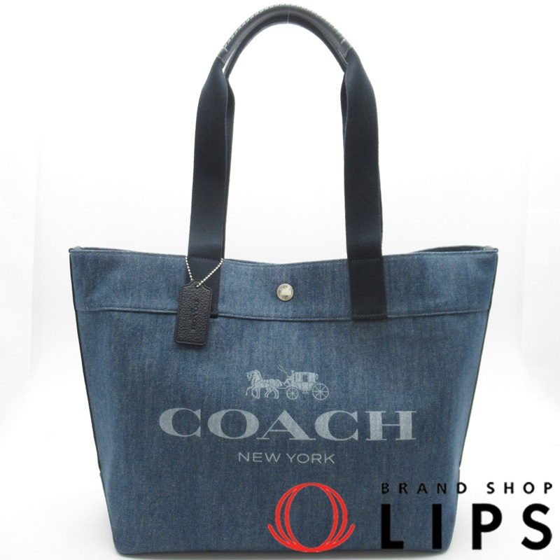 デニムキャンバストート