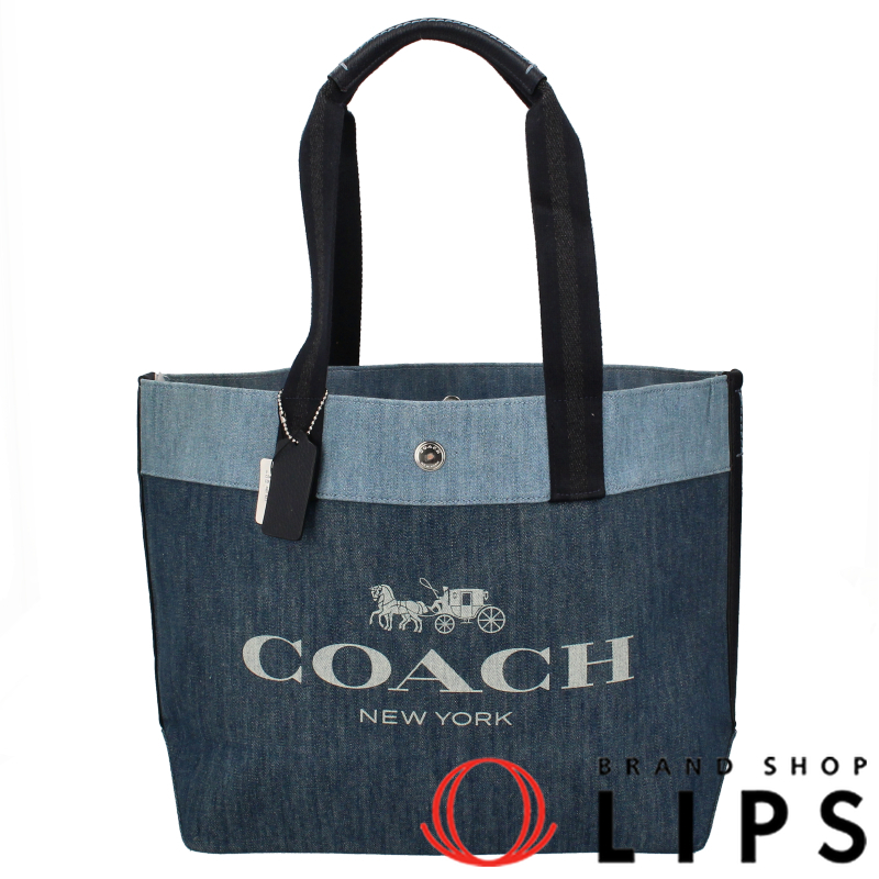 デニム キャンバストート