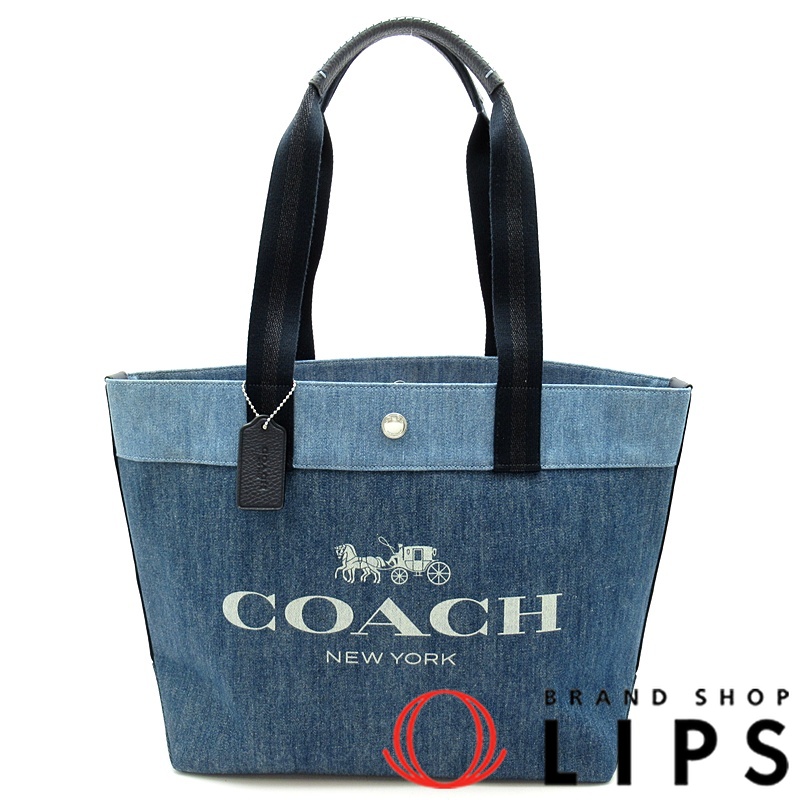 デニム キャンバストート