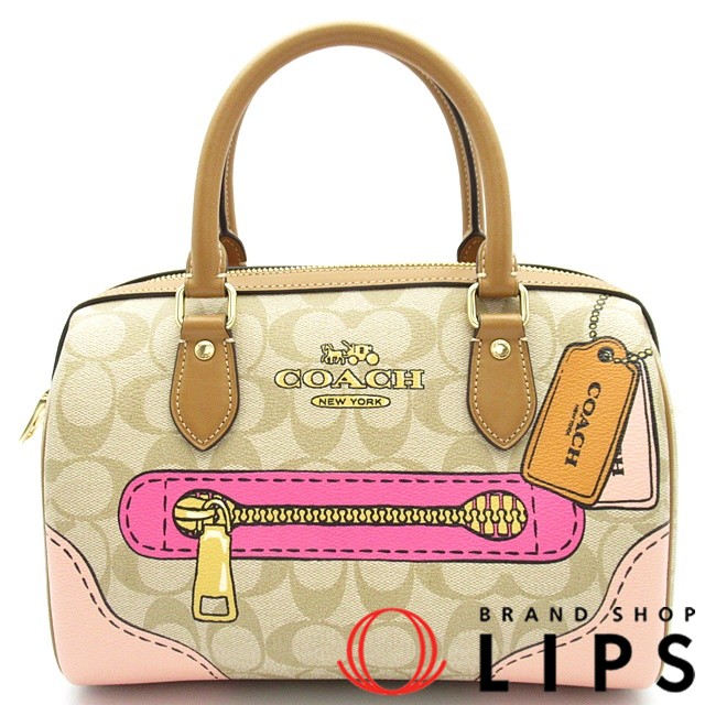 ローアン サッチェル騙し絵 2WAYショルダーバッグ