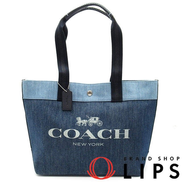 デニム キャンバストート