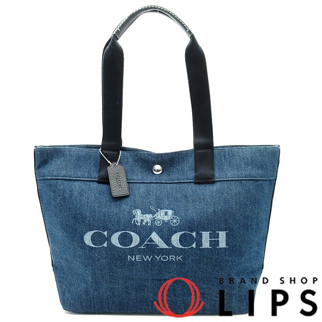 デニムキャンバストート