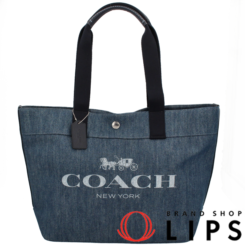 デニム　キャンバストート