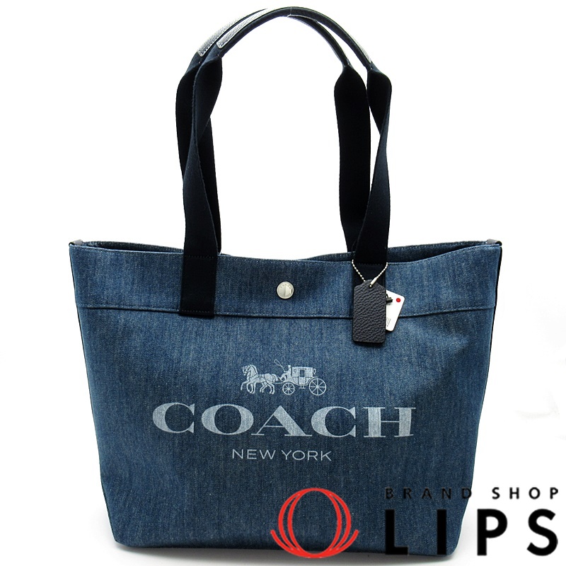 デニム キャンバストート