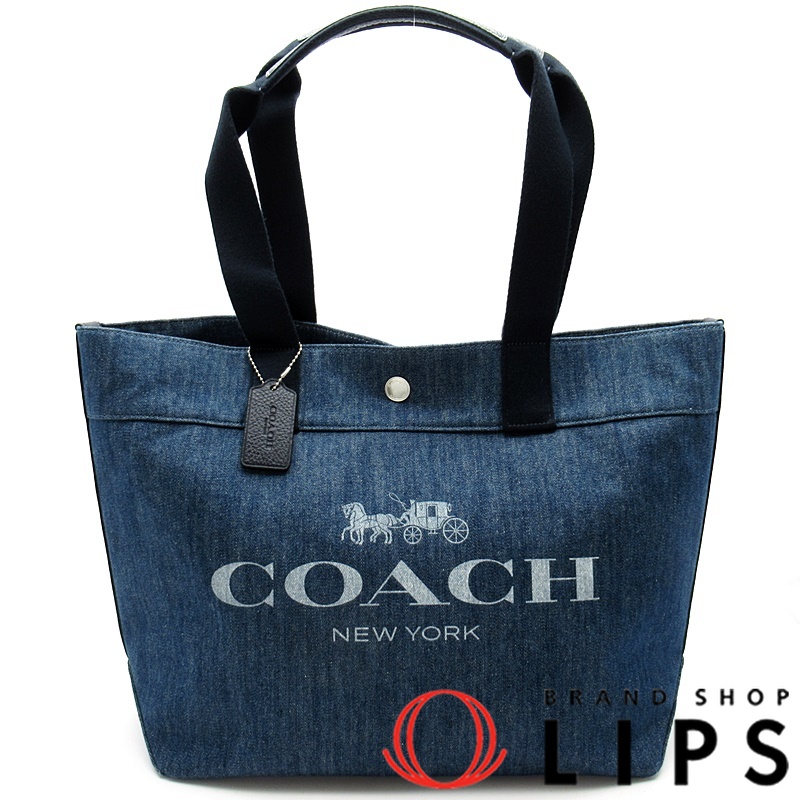 デニム キャンバストート