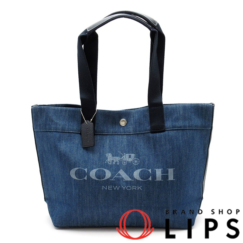 デニム キャンバストート