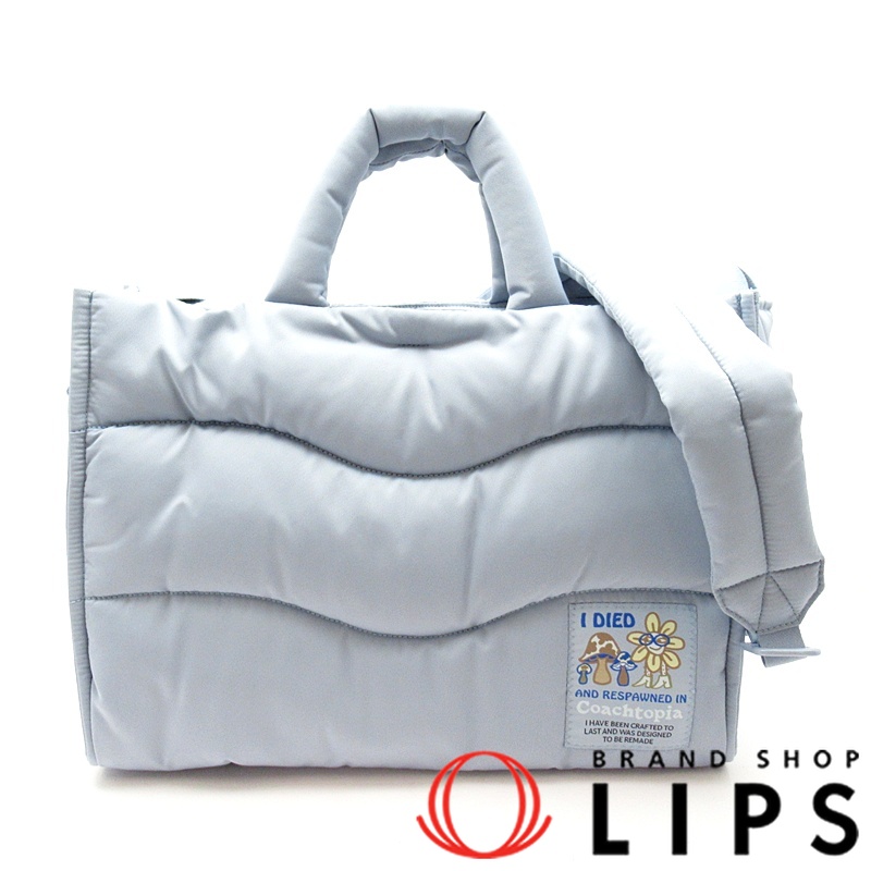 ループ トート・リサイクル ポリエステル・ウェイビー キルティング