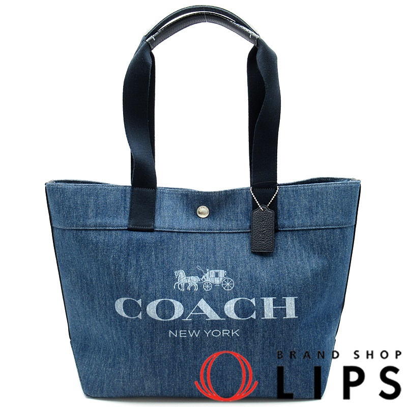 デニム キャンバストート