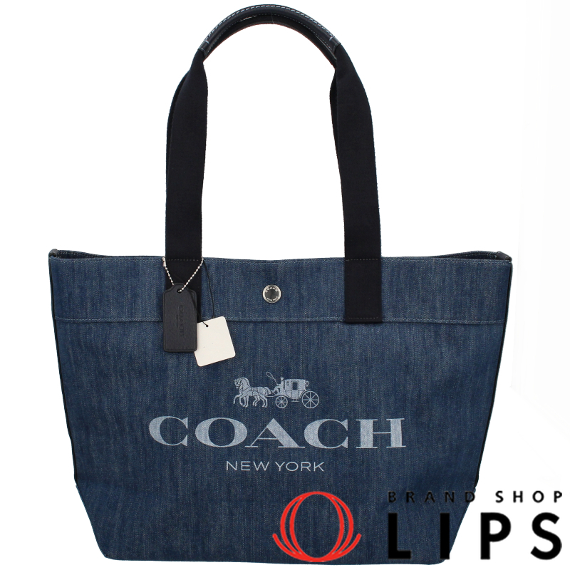 デニム キャンバストート