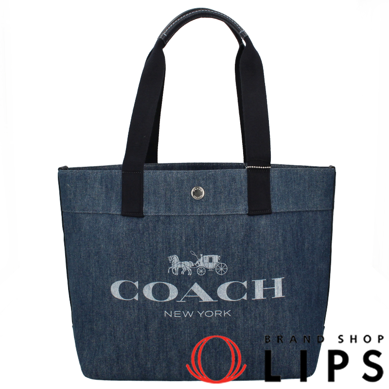 デニム キャンバストート