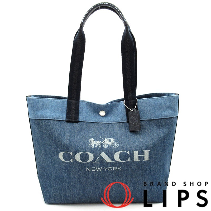 デニム キャンバストート