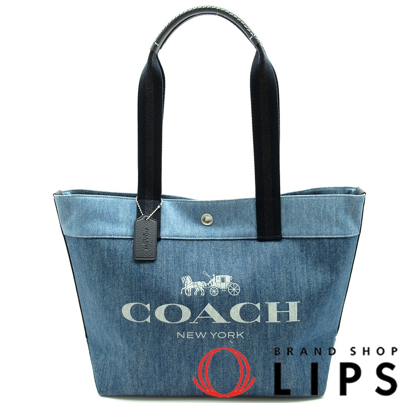 デニム キャンバストート