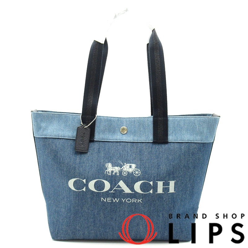 デニム キャンバストート