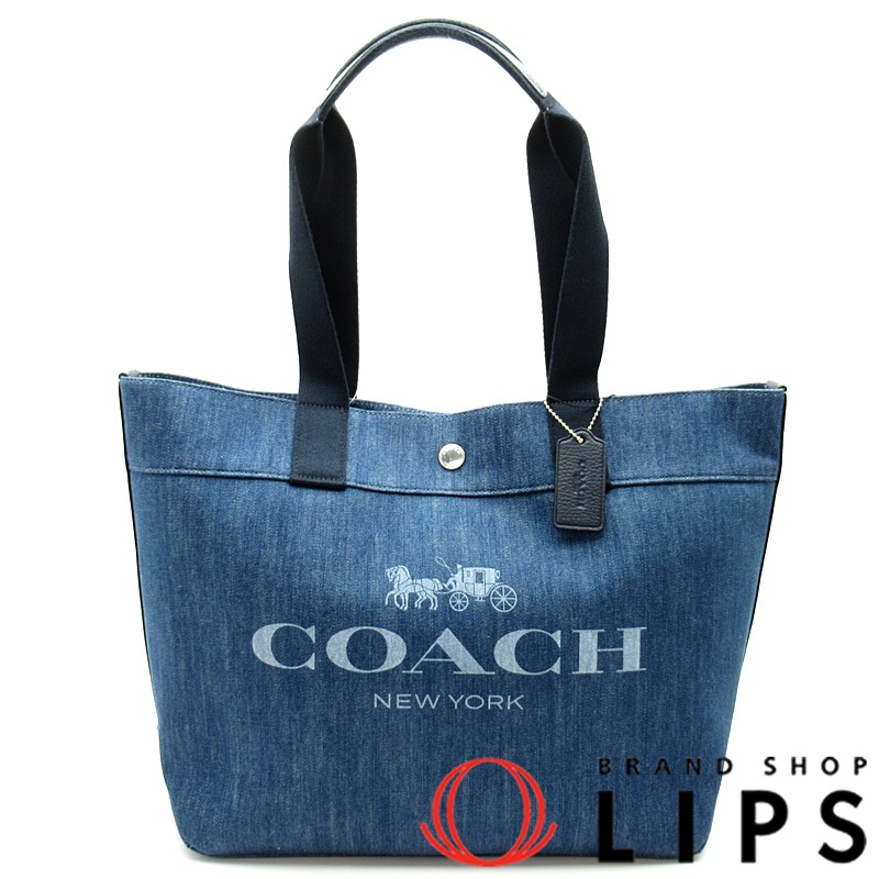 デニム キャンバストート