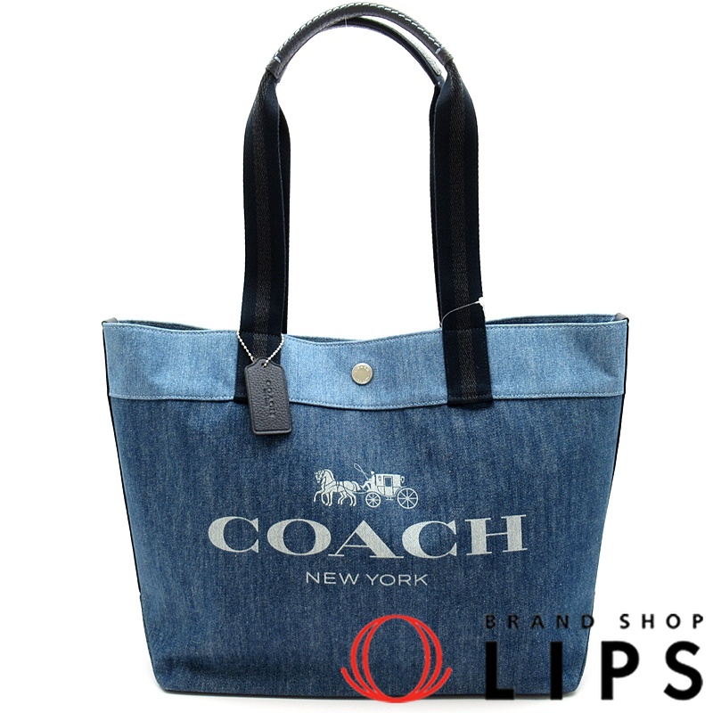 デニム キャンバストート