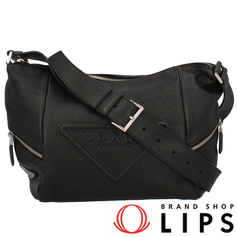 トライアングルロゴ ショルダーバッグ