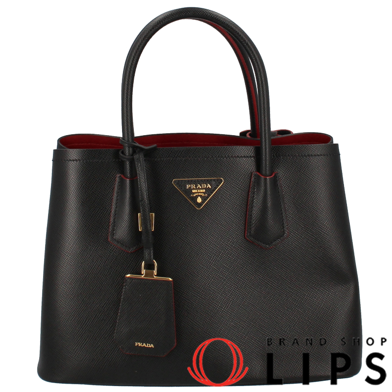 ダブル サフィアーノ ミディアムバッグ