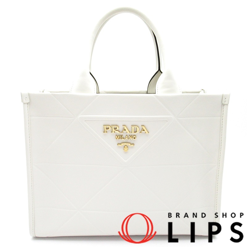 シンボル トップステッチ スモール バッグ