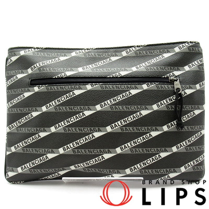 ロゴ クラッチバッグ