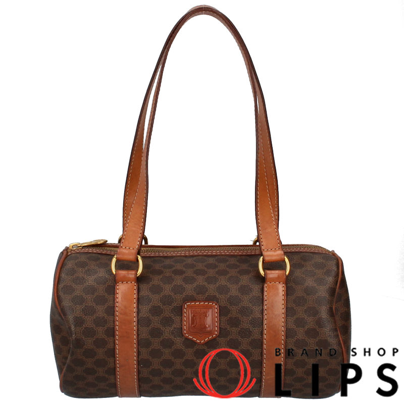 マカダム 筒型ハンドバッグ