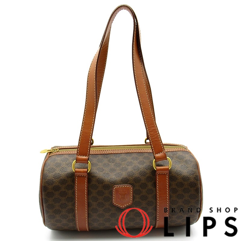 マカダム 筒型ハンドバッグ