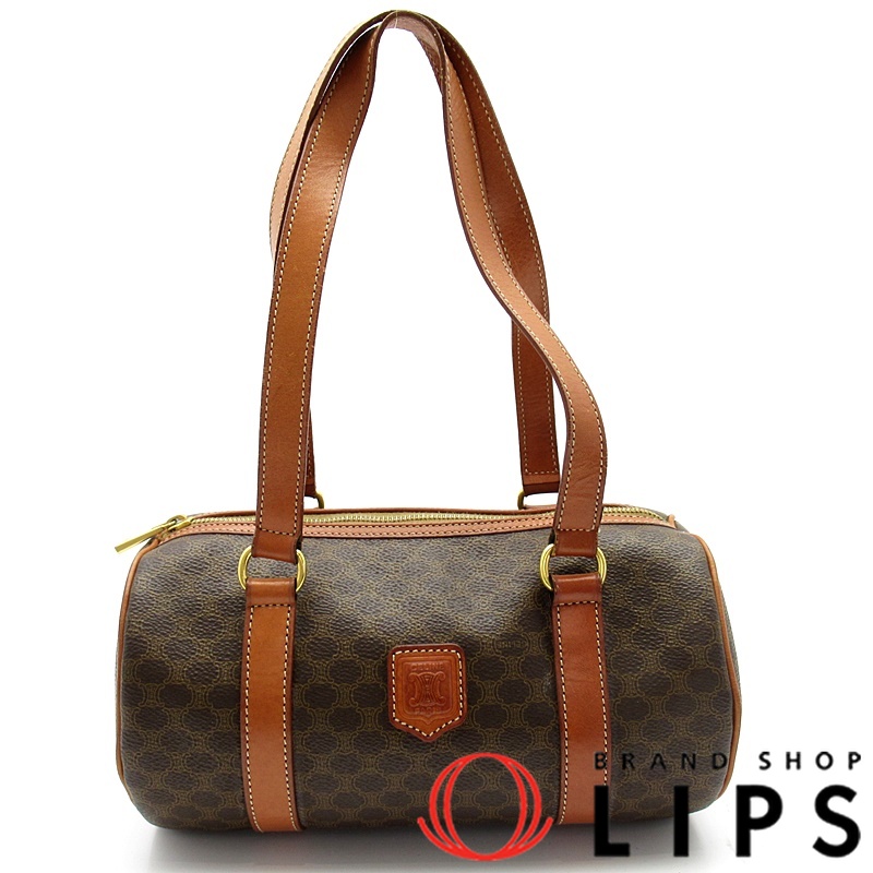 マカダム 筒型ハンドバッグ