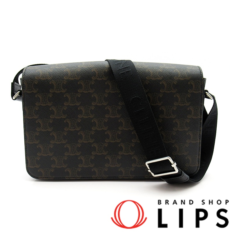 トリオンフ  フラップメッセンジャーバッグ