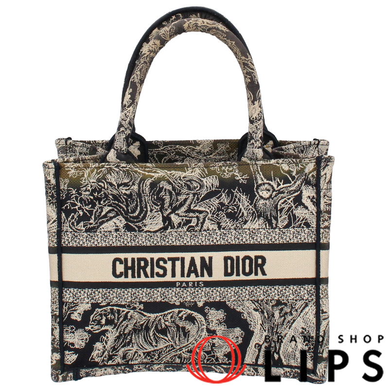 ブックトート スモール リバース トワル ドゥ ジュイ エンブロイダリー