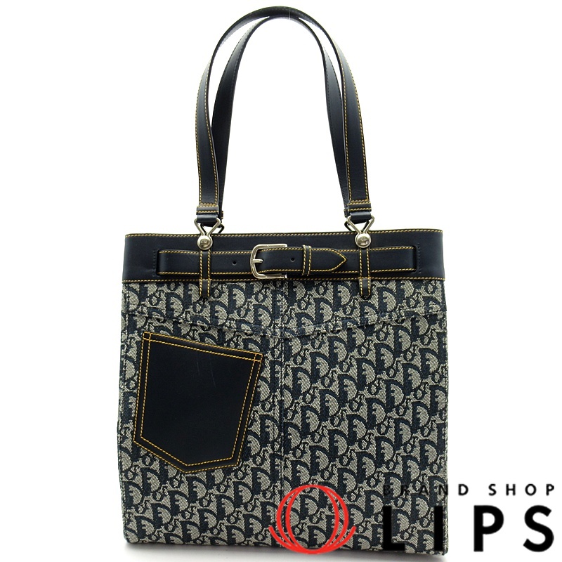 トロッター デニム トートバッグ