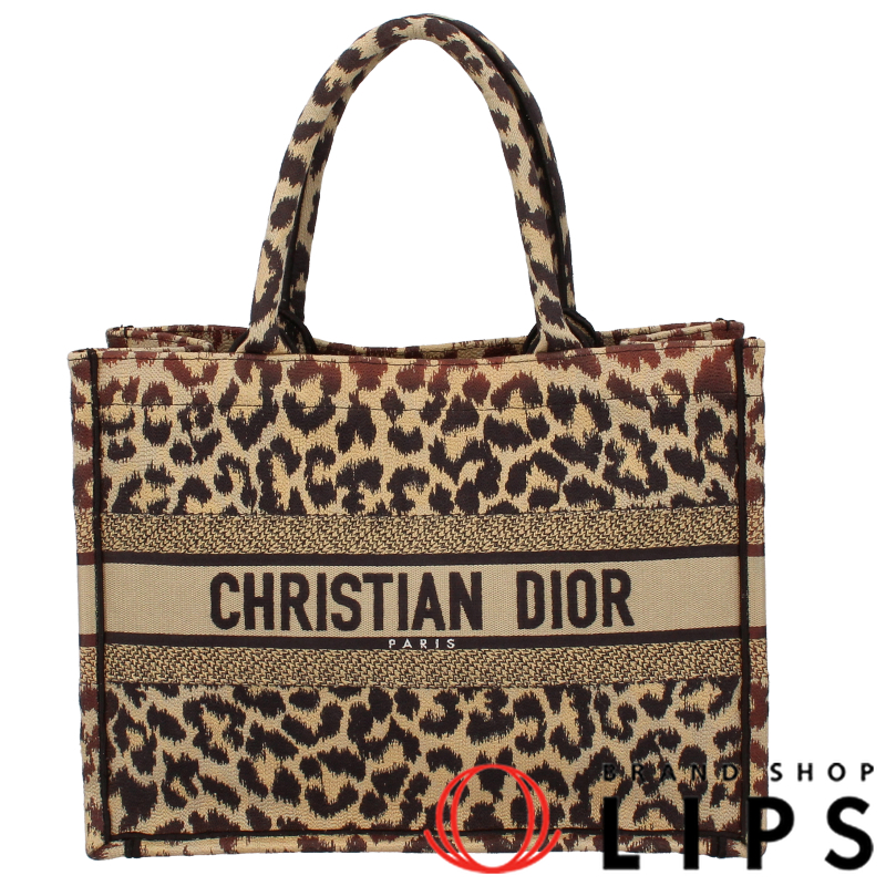 ブックトート ミディアム レオパード