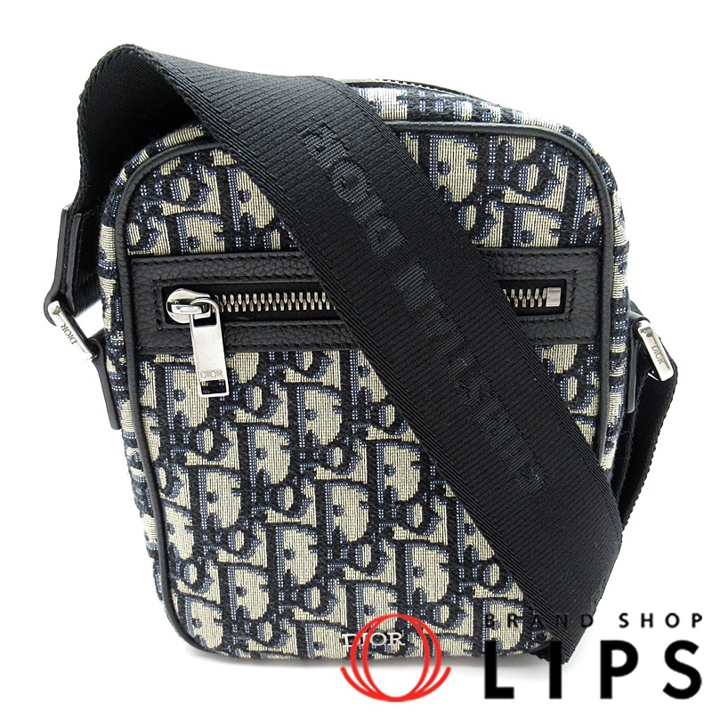 オブリーク ジャカード ショルダーバッグ