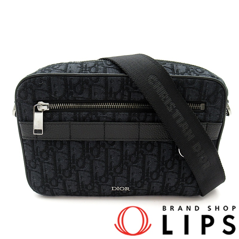 オブリーク ジャガード サファリ ショルダーバッグ