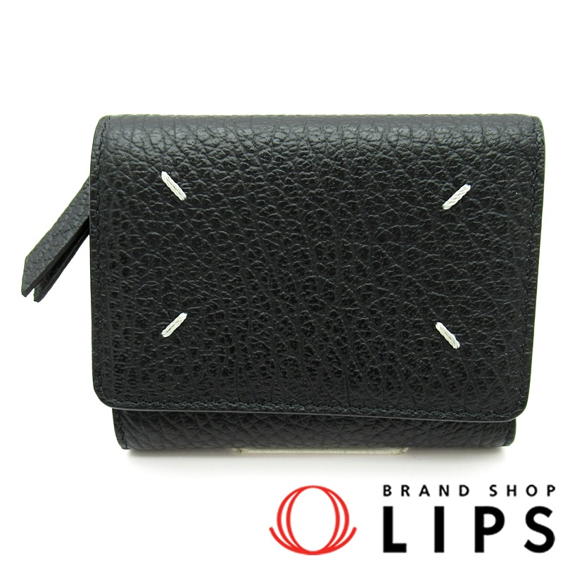 4ステッチ 三つ折り ウォレット