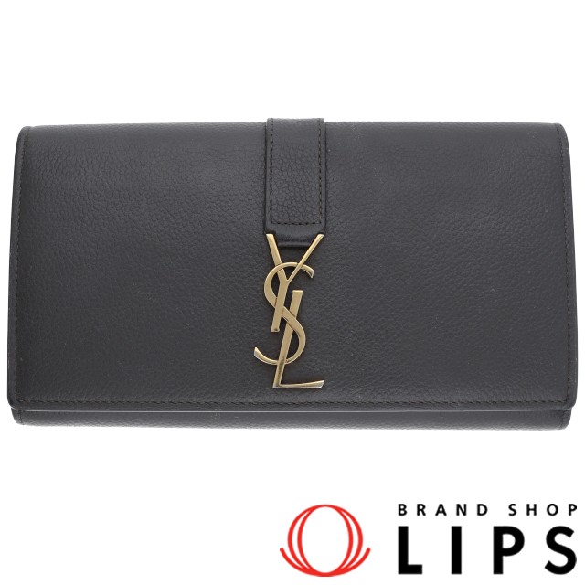 YSLライン ラージ フラップウォレット