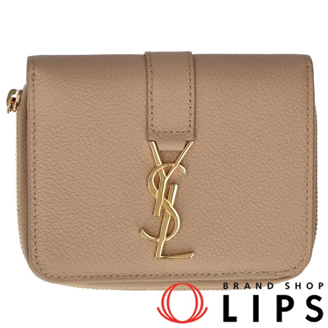 YSLライン コンパクトジップウォレット