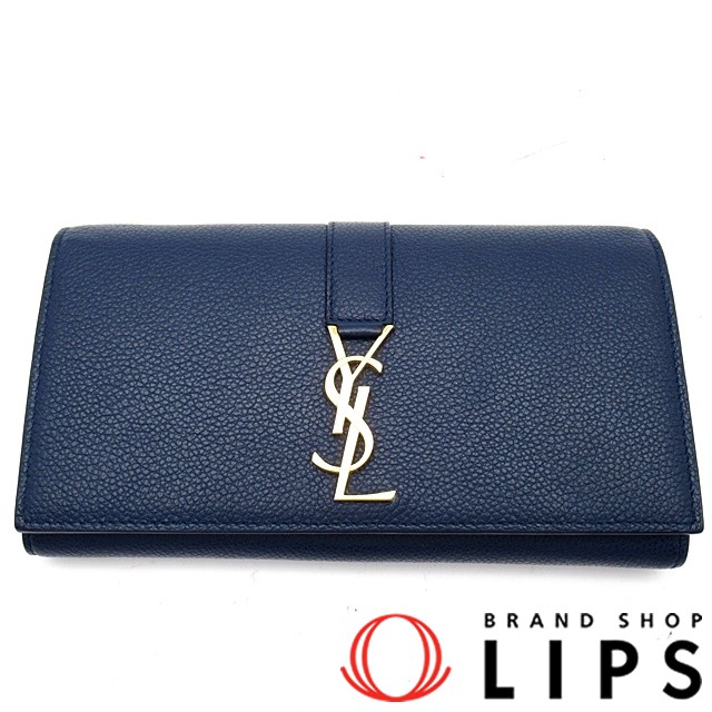 YSLライン フラップウォレット