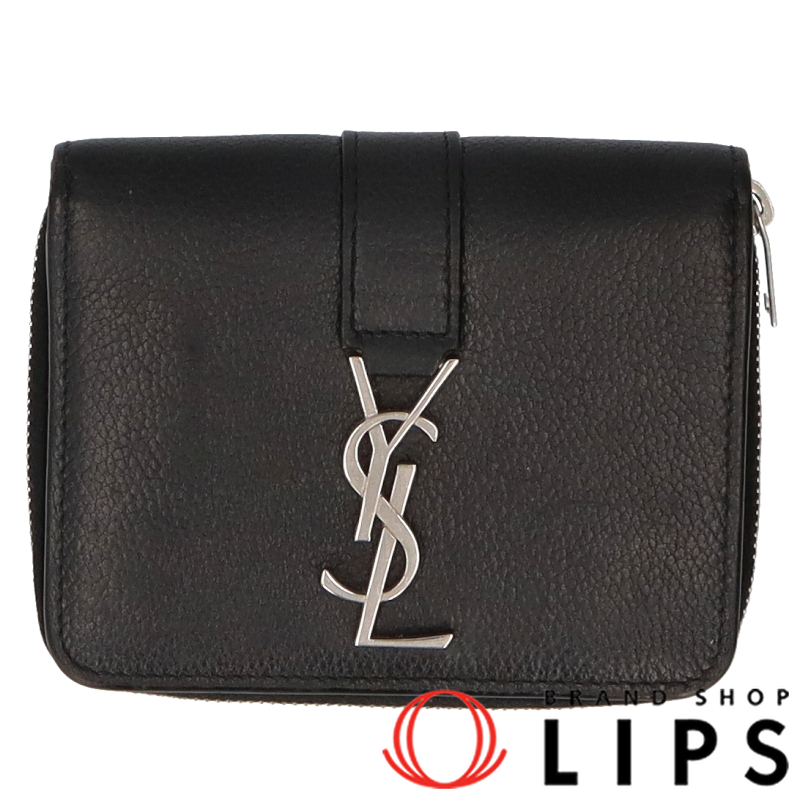 YSLライン スモール ジップウォレット