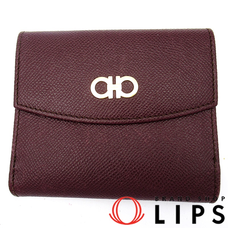 ガンチーニ Wホック財布