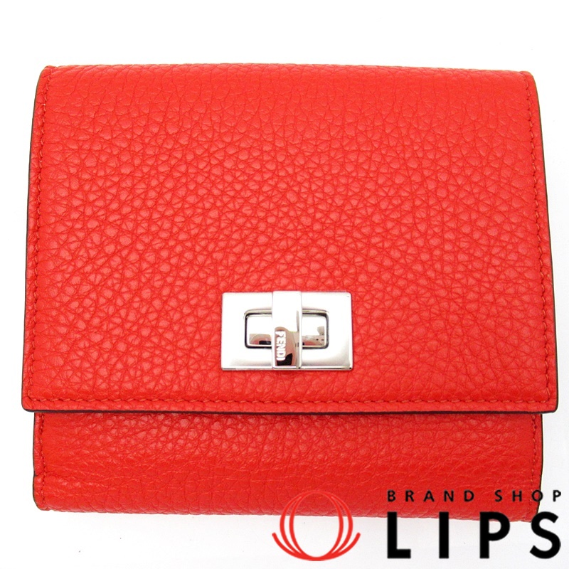 ピーカブー 二つ折り財布