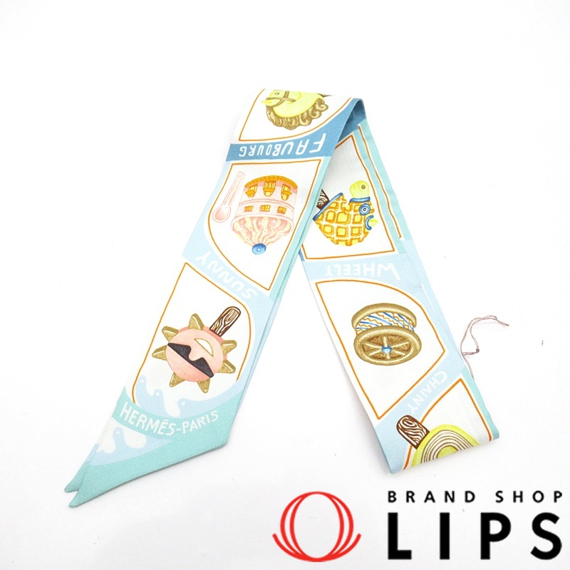 ツイリースカーフ FUNNY ICE CREAM